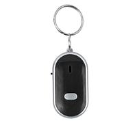 Glomora Anti Perte Porte-clés localisateur sifflet Commande vocale Traceur de Recherche de clé (Schwarz)