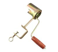 Glomora Batteuse à maïs à manivelle, décortiqueuse de maïs manuelle avec pince de table, outil d'épluchage efficace avec manche en bois pour cuisine de ferme