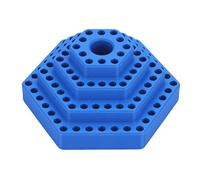 Glomora Bit Organizer PLA Ladder Shaped Layered 103 Hole Bit Storage Holder for Pentalobe Slotted Hex Bits