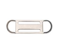 Glomora Boucle de Fixation latérale pour Gilet de plongée, Anneau en D bilatéral, Sangle de plongée en Acier Inoxydable 316, Boucle de Fixation latérale pour Gilet de plong