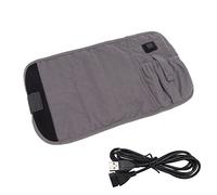 Glomora Ceinture Chauffante électrique USB à 3 Vitesses pour Soulager la Douleur du Ventre, de la Colonne Lombaire Et De L'estomac avec Sangle Réglable pour Homme Et Femme