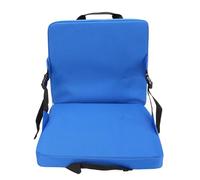 Glomora Chaise du Stade, Coussin de siège de Stade Pliant avec Support arrière Poignée Portable Cushion du blanchisseur pour extérieur pour Les Concerts de Football de Grad (Azul)