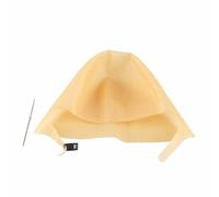 Glomora Chapeau de mise en évidence en silicone, bonnet de teinture de cheveux réutilisable pour les faits saillants de bricolage avec sangle réglable (Or)