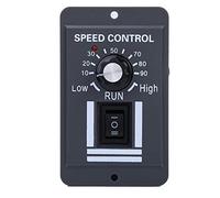 Glomora Contrôleur De Vitesse De Moteur CC, Contrôleur De Brosse PWM 12-60 V 40 A avec Interrupteur Réversible CW CCW pour Usage Industriel