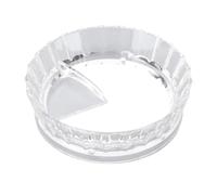 Glomora distributeur de café anneau de dosage cafetière en plastique Transparent entonnoir de dosage pour cafetières à Double Valve simple (51MM)