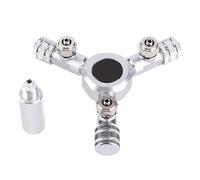 Glomora Distributeur Multi-Voies pour Aquarium, régulateur, séparateur de CO2, vanne pour Aquarium (3 Passes)