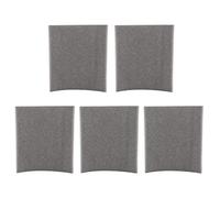 Glomora Ensemble de filtres à Moteur Universels, 5 pièces Accessoire de crépine de Filtre d'éponge de Moteur d'aspirateur Universel Domestique pour équipement de Nettoyage