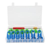 Glomora Ensemble d'outils de dépose de déconnexion de conduite de carburant AC de voiture, kit d'outils 1/4 po 5/16 po 3/8 po 1/2 po 5/8 po 3/4 po 7/8 po pour la réparation de tuya