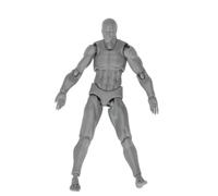 Glomora Figurine de Mannequin de Dessin, poupée modèle d'artiste Posable en PVC pour référence d'esquisse (Homme)