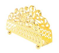 Glomora Golden Tazkin Holder, Iron Decorative Vintage Paper Towel Dispensver Table Decor pour le salon Restaurants