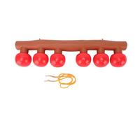 Glomora Jeu de défi de bâton de Chute, Jouet d'entraînement de Coordination œil-Main de réactivité de bâton de Chute de Balle Ronde pour Enfants et Adultes