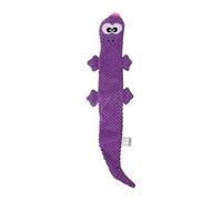 Glomora Jouet pour Chien lézard couineur, Jouet à mâcher en Peluche pour soulager l'ennui, Jouet interactif à rapporter pour Chiens de Petite, Moyenne et Grande Taille, Fournitures pour (Violette)