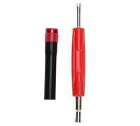 Glomora Kit d'adaptateur de port de service Glomora EVAP, adaptateur multifonctionnel de testeur de fuite de machine à fumée automobile avec outil de démontage de valve