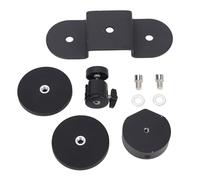 Glomora Kit de Support de Toit magnétique Glomora, kit de Support de Toit magnétique de Voiture Satellite rectangulaire, Base Plate adsorption Forte pour Mini-Van
