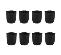 Glomora Lot de 8 Pots de Fleurs de lys, Sac de Culture Multifonctionnel et Respirant pour Plantes Aquatiques avec poignée pour étang, nénuphars, Lotus et légumes (Large Size)