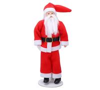 Glomora Maison De Poupée Père Noël à L'échelle 1/12, Figurine Mobile en Céramique avec Support, Idéale pour la Décoration De Maison De Poupée De Vacances, Les Cadeaux Et Les Accessoires Photo