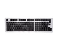 Glomora Mechanical Keyboard Keycaps, PBT 114 Keys Set, OEM Highly Two Color Injection Molded Translucent Keycaps (Mini Black)