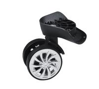 Glomora Roues de Valise à Bagages, Roue Pivotante de Remplacement pour Bagages, Roues de Valise de Voyage, Roulements en Plastique, Kit de Réparation pour Kits de Bagages, Paquet