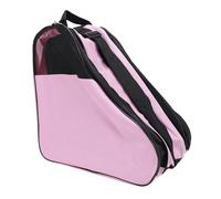Glomora Sac de Patins à roulettes 3 Couches Chaussures de Patinage Casque équipement de Protection Sac de Transport avec bandoulière réglable pour Accessoires de Skate Rose