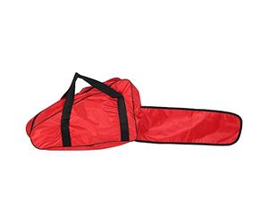 Glomora Sac de Transport tronçonneuse, étui en Tissu Oxford Sac de Tronçonneuse Electrique Portable Etanche Oxford avec pour Tronçonneuses 12", 14", 16"(Rouge)