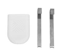 Glomora Support de Tablette de Nettoyage de réservoir de Toilette, Installation Rapide, Support de Nettoyant de Cuvette de Toilette Suspendu en métal et en Plastique pour la Salle