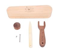 Glomora Tailors Clapper Seam Roller Set Multifunctional Beechwood Quilting Seam Roller Presser Tool for Sewing Ironing