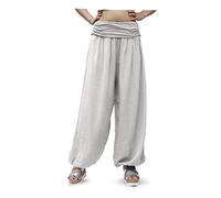 GLOMY Pantalon Large pour Femmes de Style Sarouel pour Les Sports de Yoga