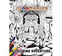 Gloomhaven Buttons & Bugs: A Coloring Adventure