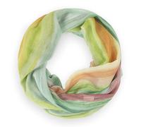 Gloop Écharpe tube pour femme - Foulard soyeux et léger avec motif imprimé coloré, taille unique