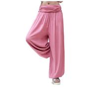 Gloop Pantalons décontractés XXL Sarouel légers pour Femmes Pantalons décontractés Pantalons d'été avec Beaucoup de Motifs 13024