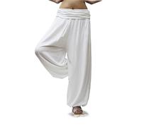 Gloop Pantalons décontractés XXL Sarouel légers pour Femmes Pantalons décontractés Pantalons d'été avec Beaucoup de Motifs 13024