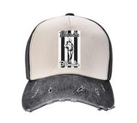 GLOPANTE Casquette de baseball unisexe Debbie Singer Harry-Music Band Color-Block avec sangle à boucle réglable pour homme et femme Casquette de camionneur en denim délavé, T-26, Taille unique