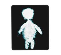 GLOPANTE Mode Music De&PE&Che band Tapis de souris multifonction pleine largeur Motif imprimé Bords cousus avec précision Antidérapant et résistant à l'usure 20,1 x 24,1 cm