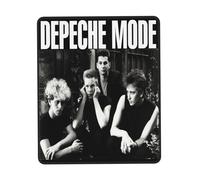 GLOPANTE Mode Music De&PE&Che band Tapis de souris multifonction pleine largeur Motif imprimé Bords cousus avec précision Antidérapant et résistant à l'usure 25,4 x 30,5 cm