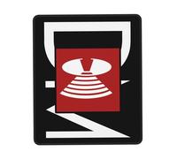 GLOPANTE Mode Music De&PE&Che band Tapis de souris multifonction pleine largeur Motif imprimé Bords cousus avec précision Antidérapant et résistant à l'usure 25,4 x 30,5 cm