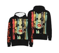 GLOPANTE Sweat à capuche imprimé 3D Debbie Singer Harry-Music Band pour homme - Motif graphique cool - Fantaisie - Manches longues - Avec poches, T- 1, XL