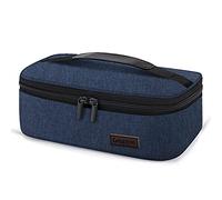 Gloppie Mini Sac Déjeuner Isotherme Petit Lunch Bag Sac à Lunch Portable pour Homme et Femme (Indigo Bleu)