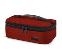Gloppie Mini Sac Repas Isotherme Portable Petit Sac Déjeuner pour Femmes Hommes Enfants, Rouge
