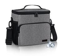Gloppie Sac Isotherme Repas Avec Bandoulière Détachable - Grande Capacité 10L - pour École, Bureau, Pique-nique