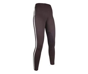 Glorenza 9401 Legging d'équitation en silicone Marron boue 32/34