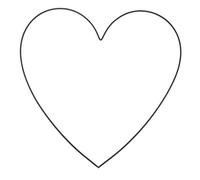 GLOREX Metallherz Cœur en métal, Noir, 28 cm