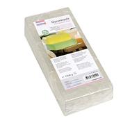 Glorex 6 1600 122 - Certifié Savon à la glycérine Transparent, Transparent, 1500 g