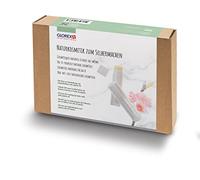 GLOREX 6 1602 401 - Kit complet de cosmétiques naturels - Boîte de fabrication de baume à lèvres avec huile de jojoba et de noix de coco nourrissante