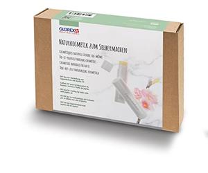 GLOREX 6 1602 401 - Kit complet de cosmétiques naturels - Boîte de fabrication de baume à lèvres avec huile de jojoba et de noix de coco nourrissante