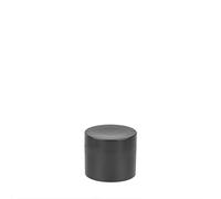 GLOREX 6 1603 200 Pot à crème vide pour les cosmétiques maison, 5ml, noir, à double paroi, lot de 2pcs