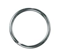 GLOREX 6 1835 006 Anneaux porte-clés, 25mm, lot de 6 pcs