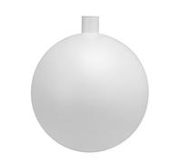 GLOREX 6 2250 030 Boule de Jardin, en Plastique, Blanc, 46 x 41 x 24 cm