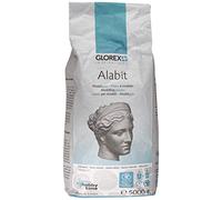 GLOREX 6 2608 430 Masse coulée d'albite (plâtre à modeler), Jeu, 5000 g Blanc