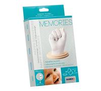 Glorex - 6 2704 010 Kit Empreintes Memories, Weiß