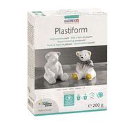 Glorex 6 8071 00 Plastiform, Pâte à Bois en Poudre, 200G, Ecru, 14,7 x 12 x 6,2 cm